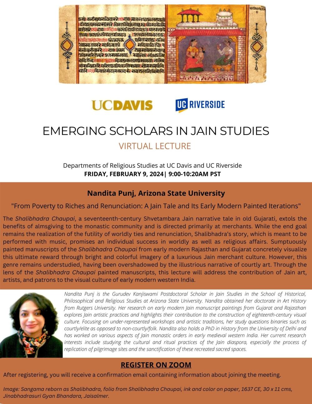 A flyer for the event